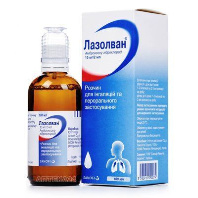 ЛАЗОЛВАН Р-Р Д/ИНГ.100МЛ 124138 фото