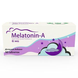 Мелатонин-А таблетки 6 мг №50, Supravitz Lifesciences (Индия) 815711 фото