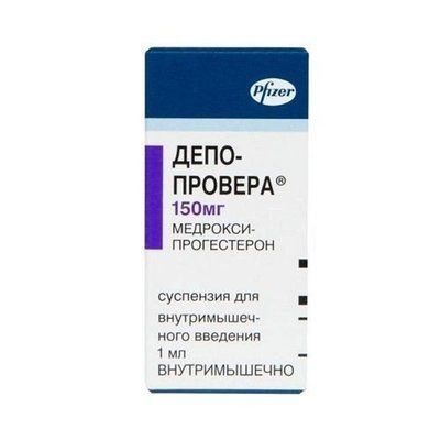Депо-Провера сусп. 150мг / 1 мл фл. * 82127 фото