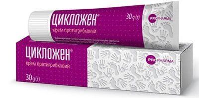ЦИКЛОЖЕН КРЕМ П/ГРИБК.ТУБА 30Г 668901 фото
