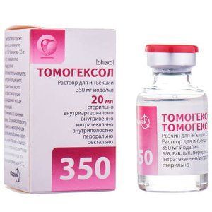 Томогексол р-н д / ін. 350мг йоду / мл 20мл N1 фл.* 108555 фото