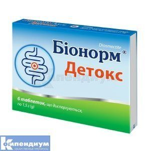 БИОНОРМ ДЕТОКС ТАБ.1.5Г#18(6Х3 690796 фото