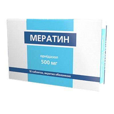 МЕРАТИН ТАБ.П/О 500МГ #10 44221 фото