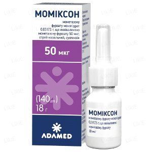 Моміксон спрей наз.сусп.50 мкг / доз 18г (140 доз) фл. 535031 фото