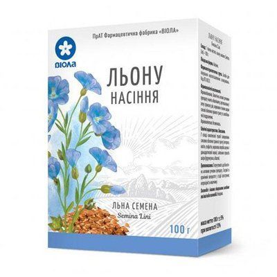 Насіння льону 100г 137999 фото