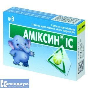 Аміксин IC табл. в / об. 0.06г N3х1 71099 фото