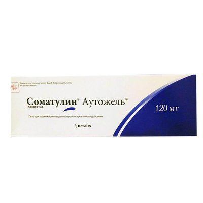 Соматулин Аутожель раствор для инъекций пролонгированного высвобождения, 120 мг 265228 фото