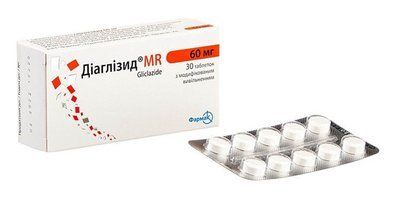 Діаглізид MR табл.з модиф.вив.60мг N30 (10х3) *** 288312 фото