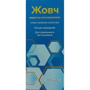 Жовч мед консерв р-н 200мл фл полімерн карт пач 78881 фото