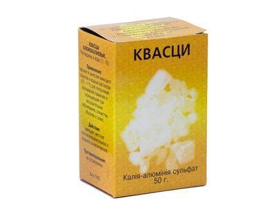 Квасцы алюмокалиевые 50 г 94275 фото